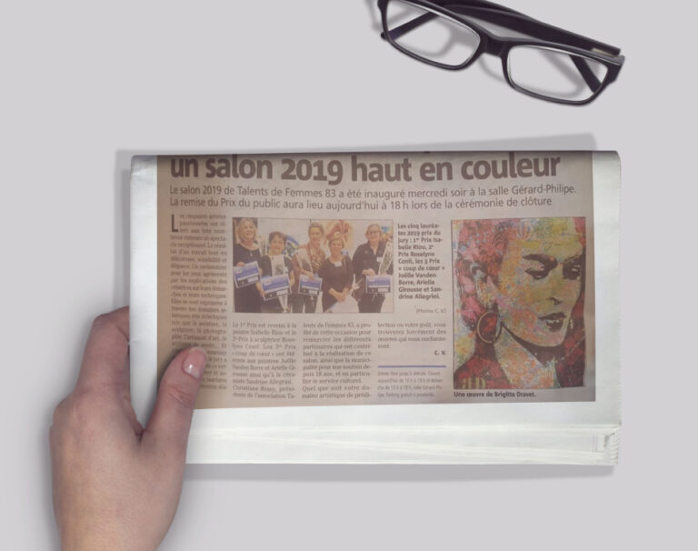 Brigitte Dravet Artiste Plasticienne Toulon Salon 2019 Haut En Couleur