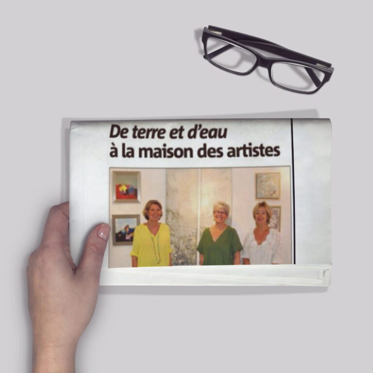 Brigitte Dravet Artiste Plasticienne Toulon De Terre Et Deau A La Maison Des Artistes