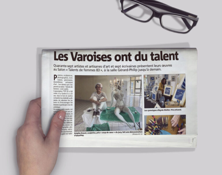 Brigitte Dravet Artiste Plasticienne Toulon Les Varoises Ont Du Talent 2
