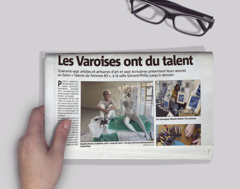 Brigitte Dravet Artiste Plasticienne Toulon Les Varoises Ont Du Talent 2